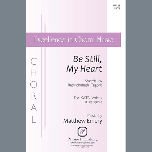 cover: Be Still, My Heart, Matthew Emery, Chor