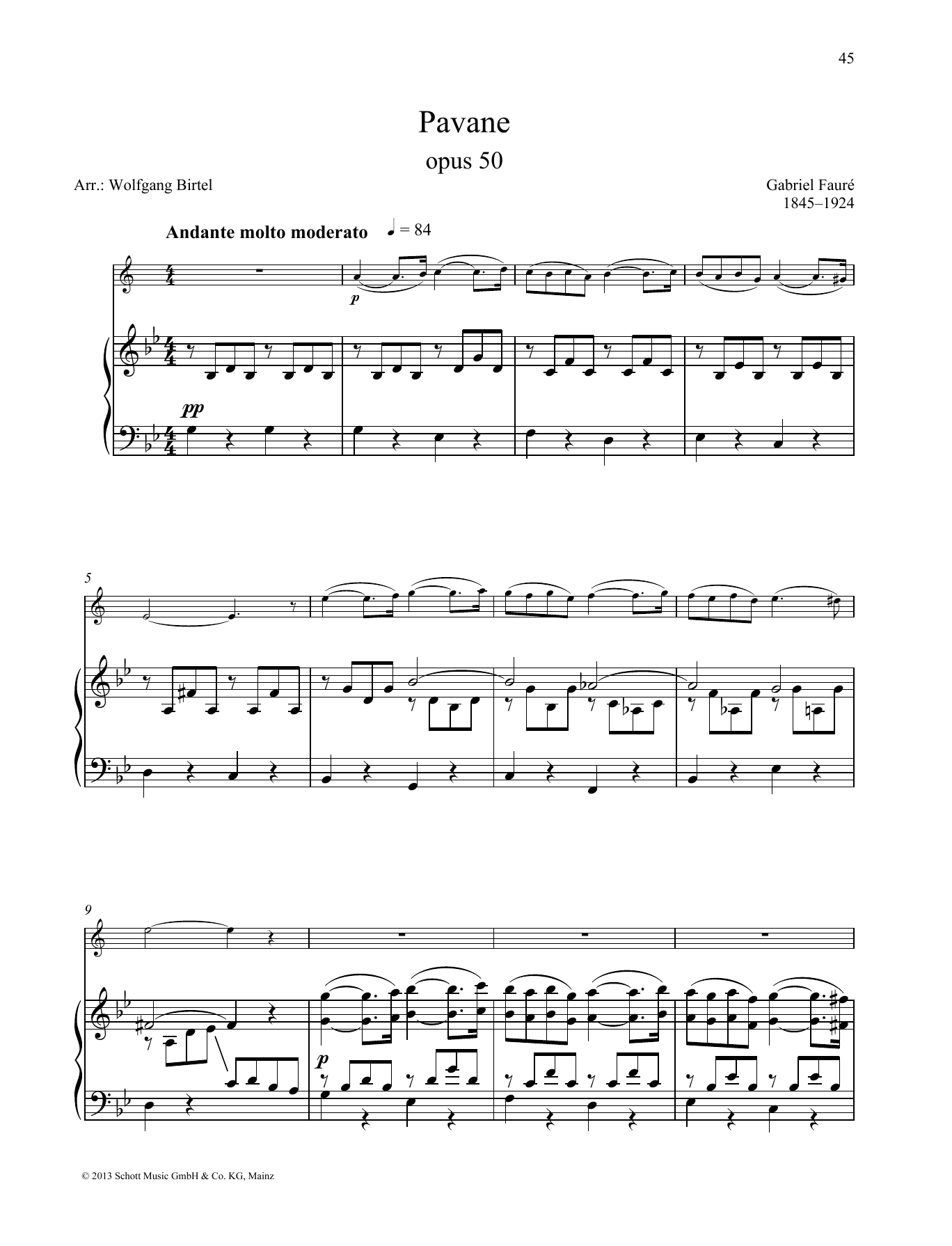 Produktbild zu: Pavane
