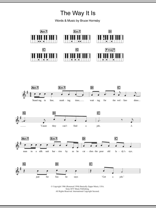 Produktgalerie: Seite 1 von 1 The Way It Is, Bruce Hornsby, Klavier