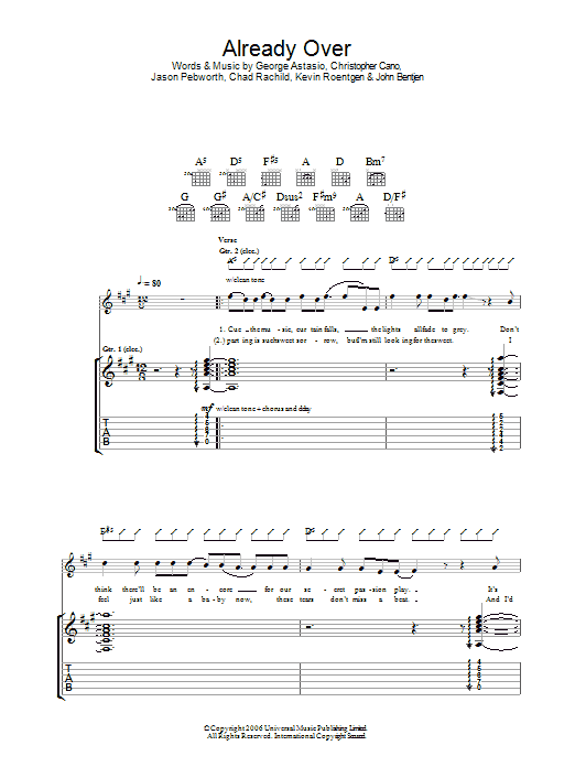 Produktgalerie: Seite 1 von 1 Already Over, Orson, Gitarre