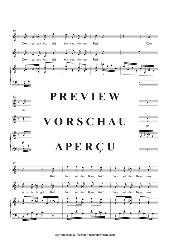 Product gallery: Page 3 of 4 Eichhörnchen , , Piano and Voice