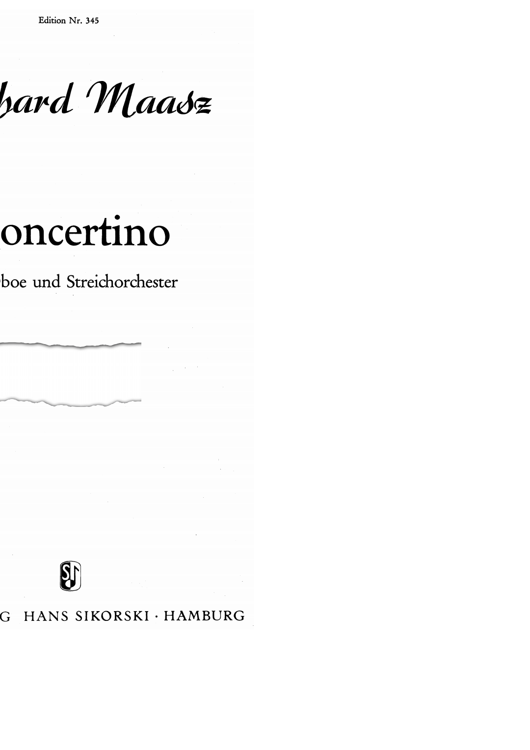 Product picture to: Concertino