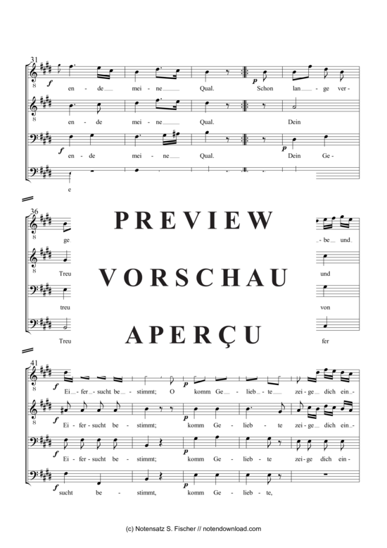 Product gallery: Page 4 of 8 Ich erblicke froh den Dämmerschein , , (male choir)