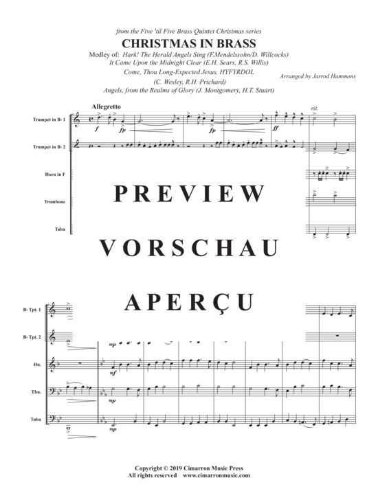 Produktgalerie: Seite 3 von 17 Christmas in Brass , , (Blechbläser Quintett)