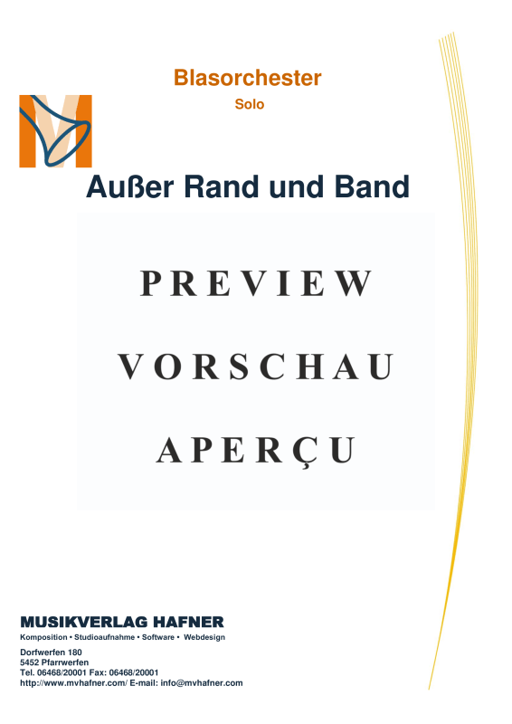 gallery: Außer Rand und Band, , (Großes Blasorchester)