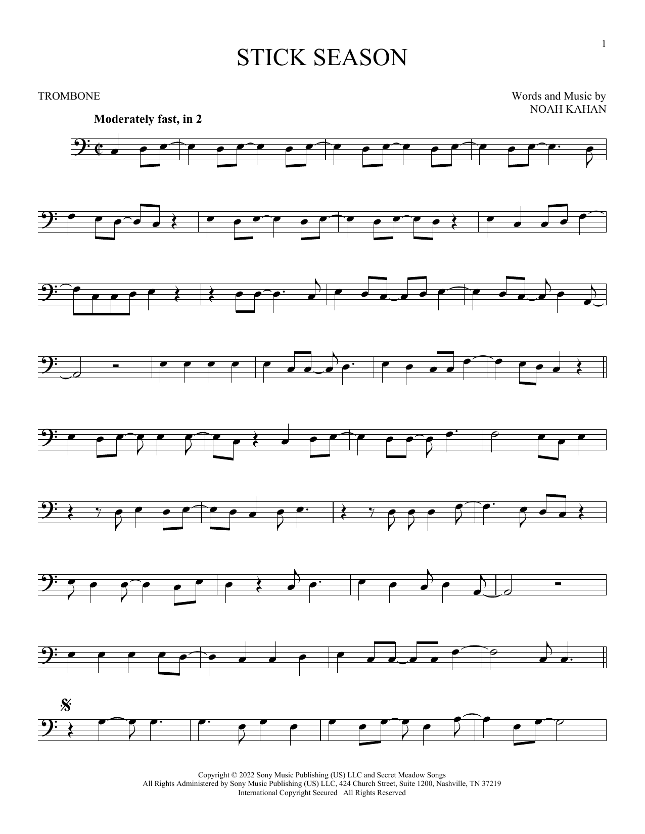 Product gallery: Page 1 of 1 Stick Season, Noah Kahan