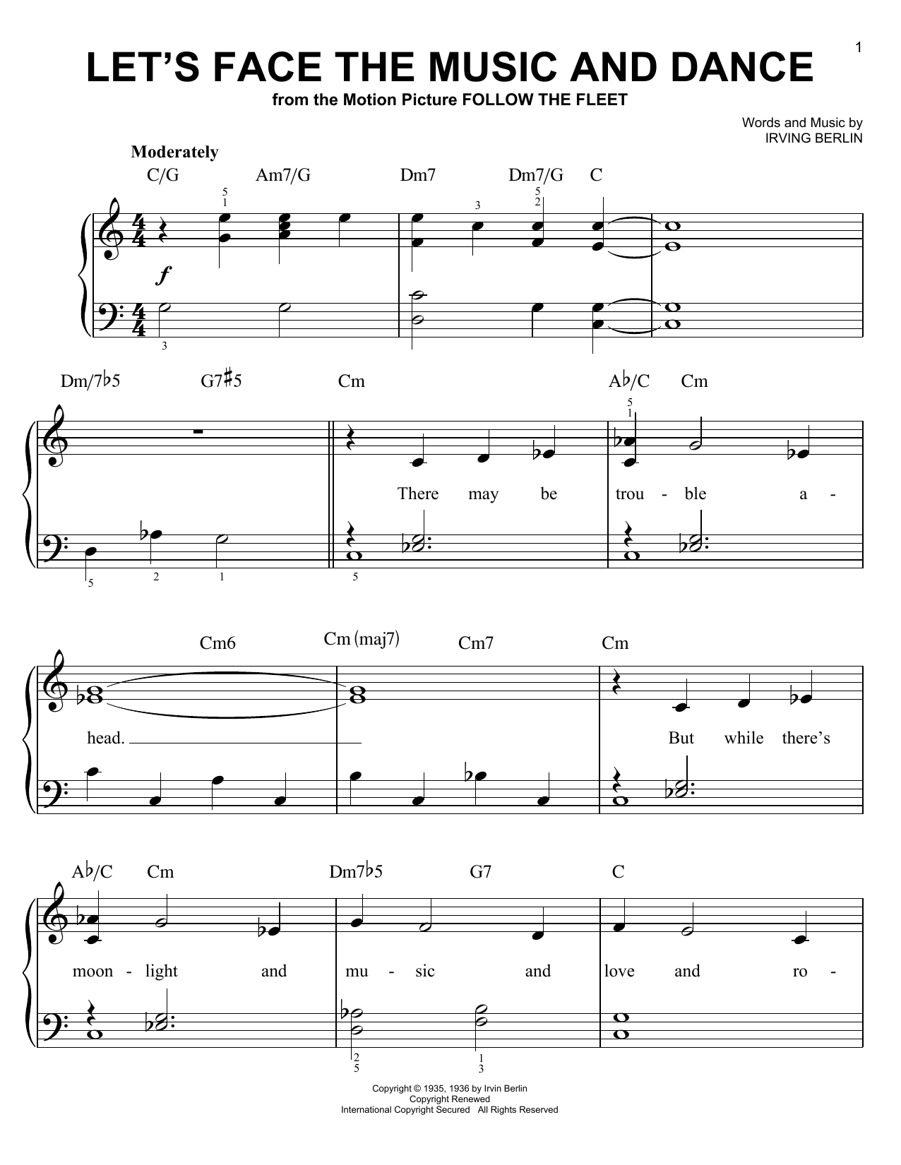 Produktbild zu: Let's Face The Music And Dance
