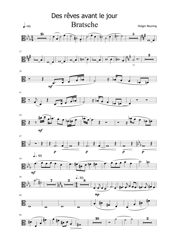 Des rêves avant le jour