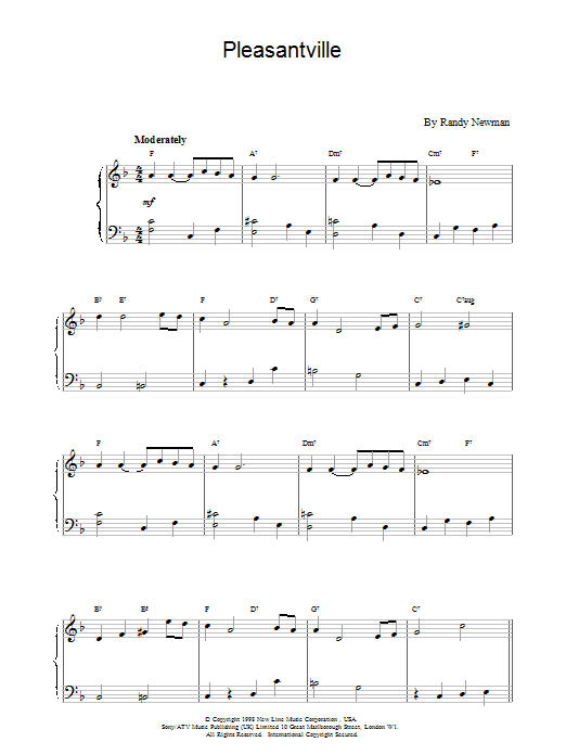 Product gallery: Page 1 of 1 Pleasantville, Randy Newman