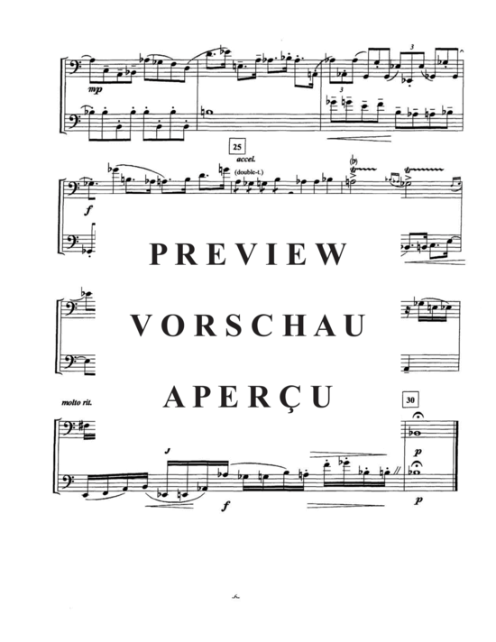 Produktgalerie: Seite 10 von 37 Six Duodecadent Duets , , (Euphonium Duett)