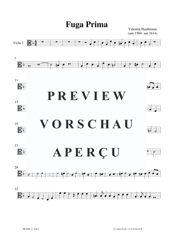 Produktgalerie: Seite 10 von 11 Fuga Prima, , Streicher Ensemble Violine, 2x Viola und Violoncello