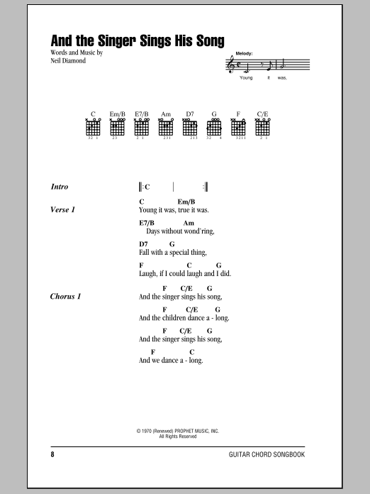 Produktbild zu: And The Singer Sings His Song