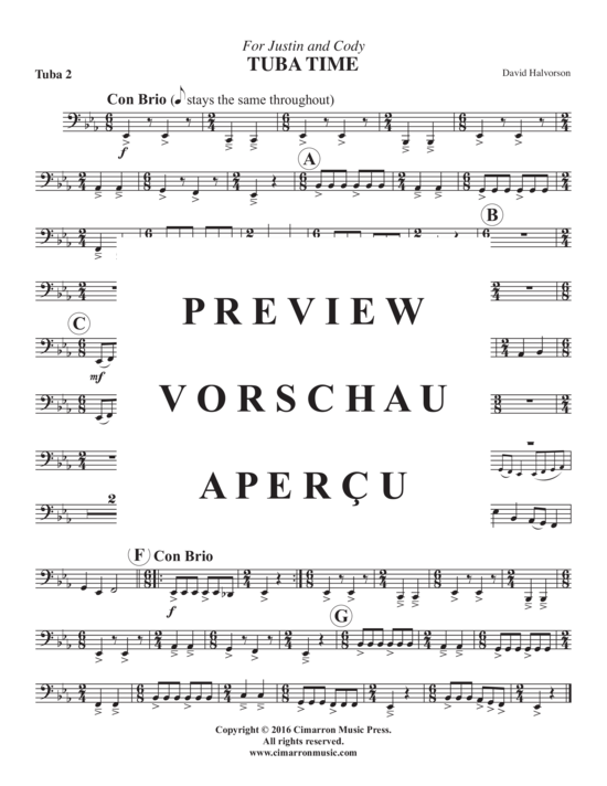 Product gallery: Page 9 of 9 Tuba Time , , (2x tuba + piano)