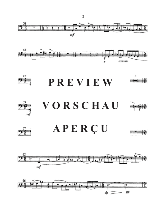 Produktgalerie: Seite 18 von 21 Blithe Spirit , , (Gemischtes Ensemble für Klarinette, Horn, Fagott, Violoncello + Tuba Solo)