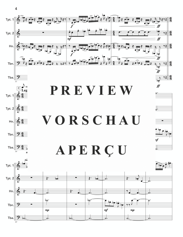 Produktgalerie: Seite 8 von 11 Bottoms Up, , (Blechbläser Quintett)