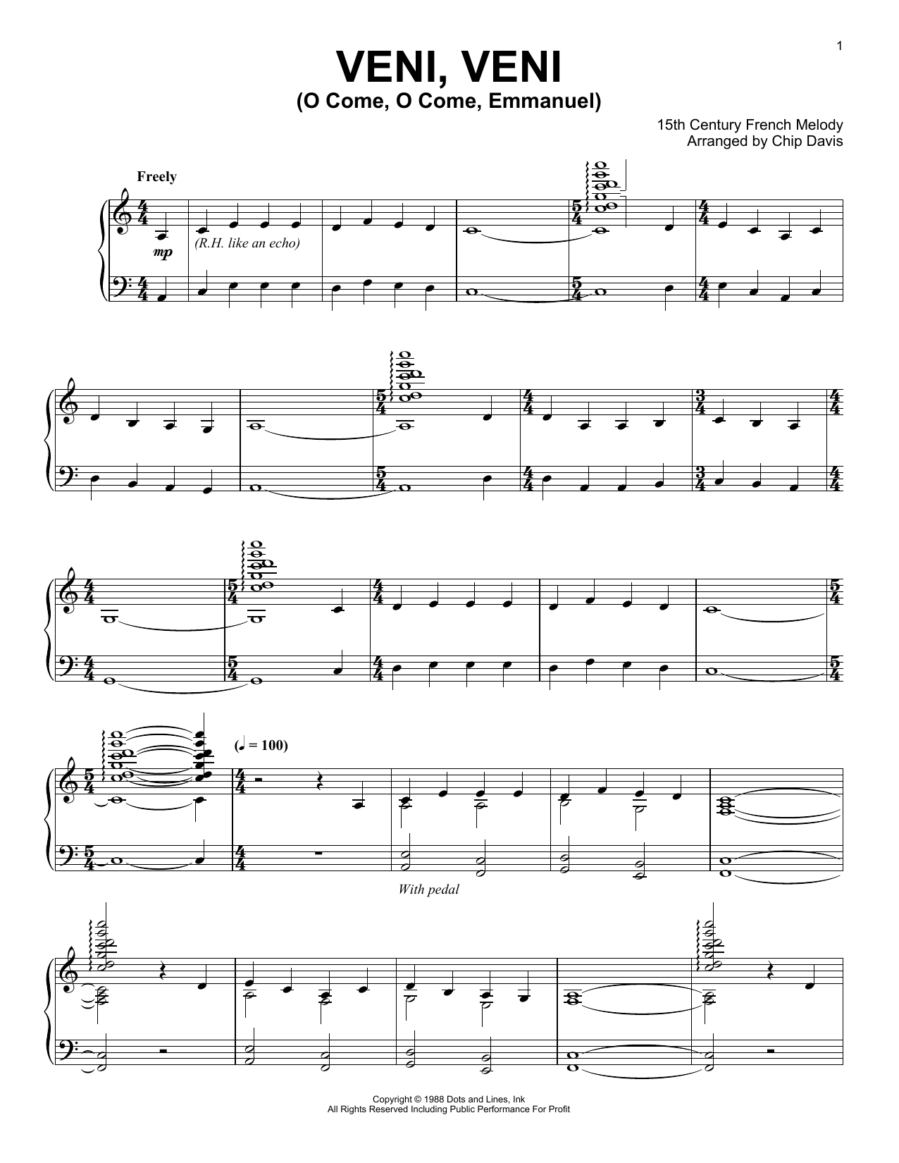 Produktbild zu: O Come, O Come, Emmanuel