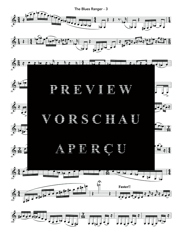 Product gallery: Page 8 of 10 Blues Ranger, The, , (Bass clarinet solo)