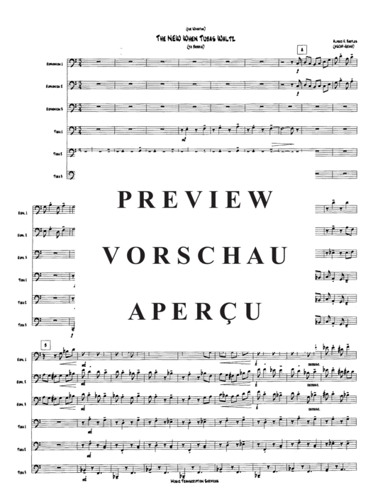 Product gallery: Page 3 of 20 The New When Tubas Waltz , , (Tuba Ensemble EEETTT)