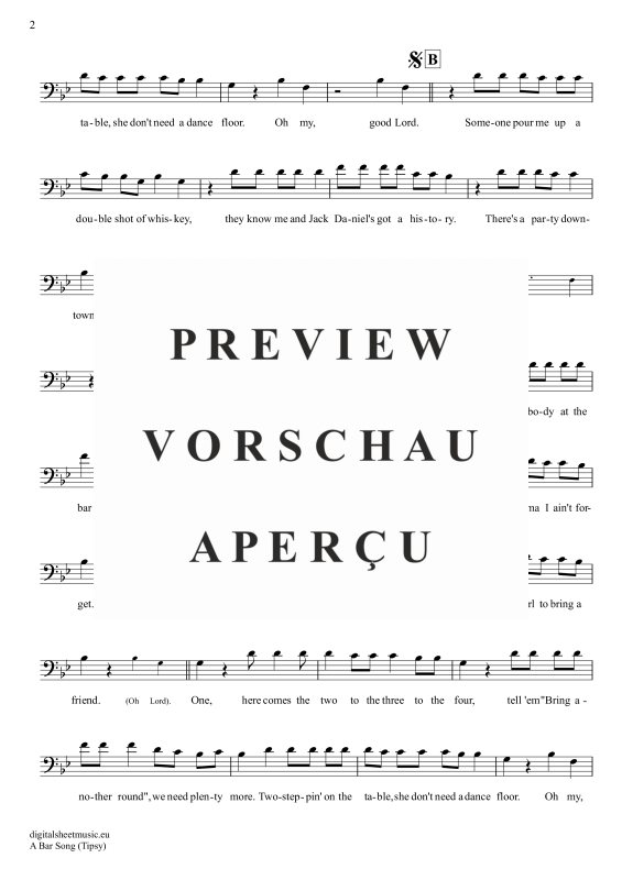 gallery: A Bar Song (Tipsy), Shaboozey, Posaune / Bariton