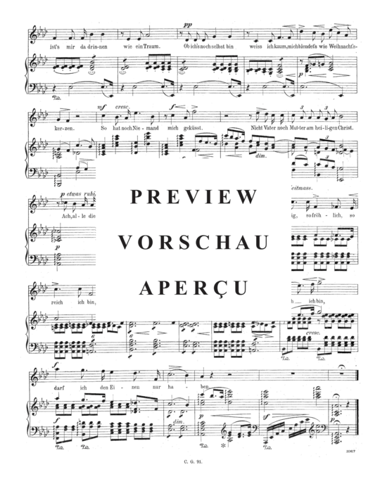 Product gallery: Page 3 of 3 So hat noch niemand mit mir getan , , Piano and Voice