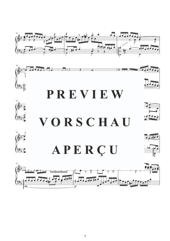Produktgalerie: Seite 8 von 9 Fantasia super in F-Dur BWV 651, , Klavier Solo
