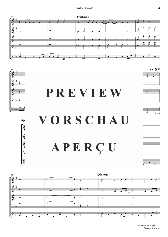 gallery: Sternenhimmel, Kah, Hubert, (Blechbläser Quintett)