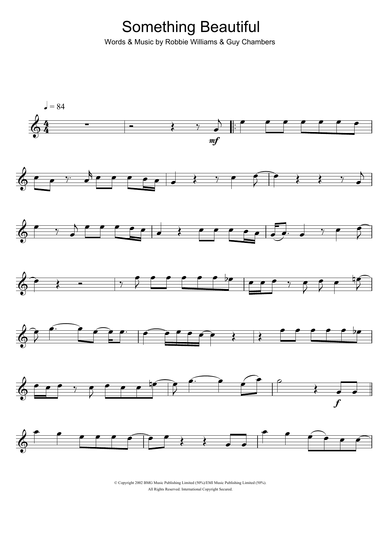 Product gallery: Page 1 of 1 Something Beautiful, Robbie Williams