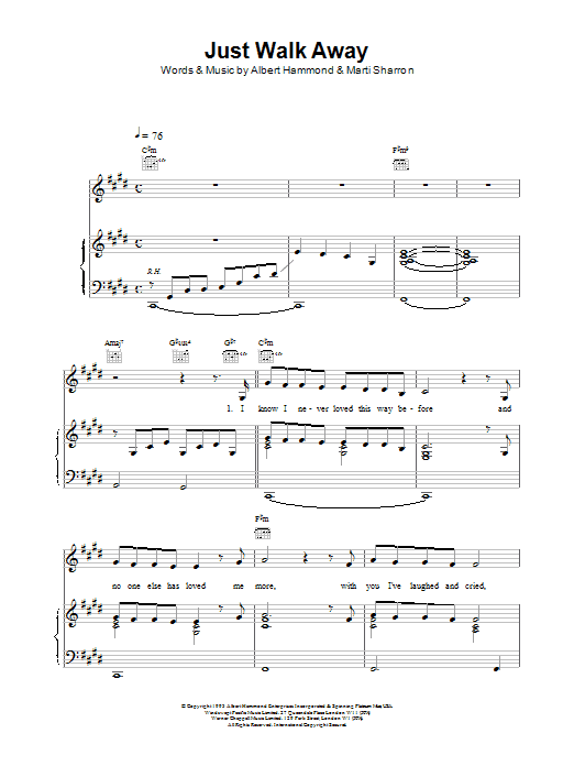 Produktbild zu: Just Walk Away