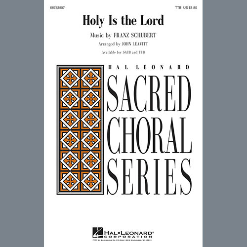 cover: Holy Is The Lord, John Leavitt