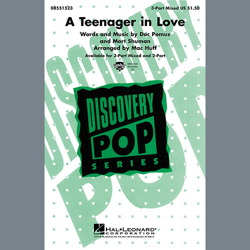 Produktbild zu: A Teenager In Love (arr. Mac Huff)