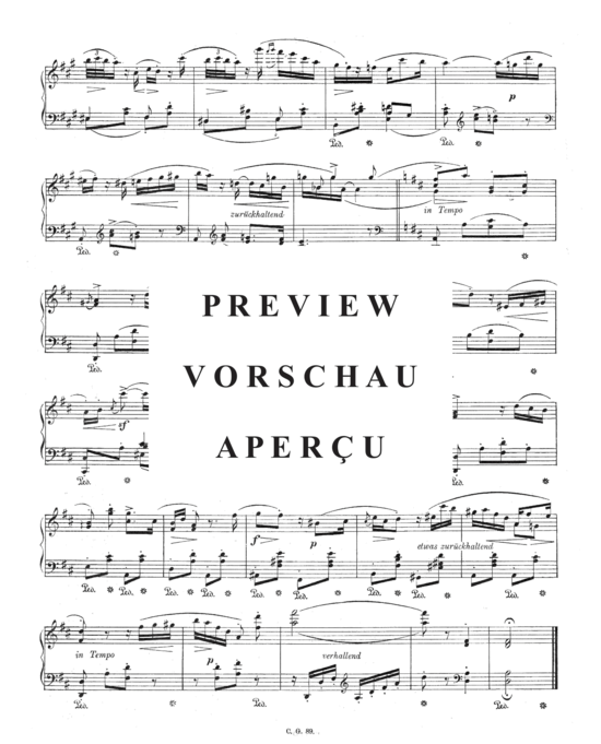 Product gallery: Page 3 of 3 Sommernacht-Ständchen , , Piano Solo