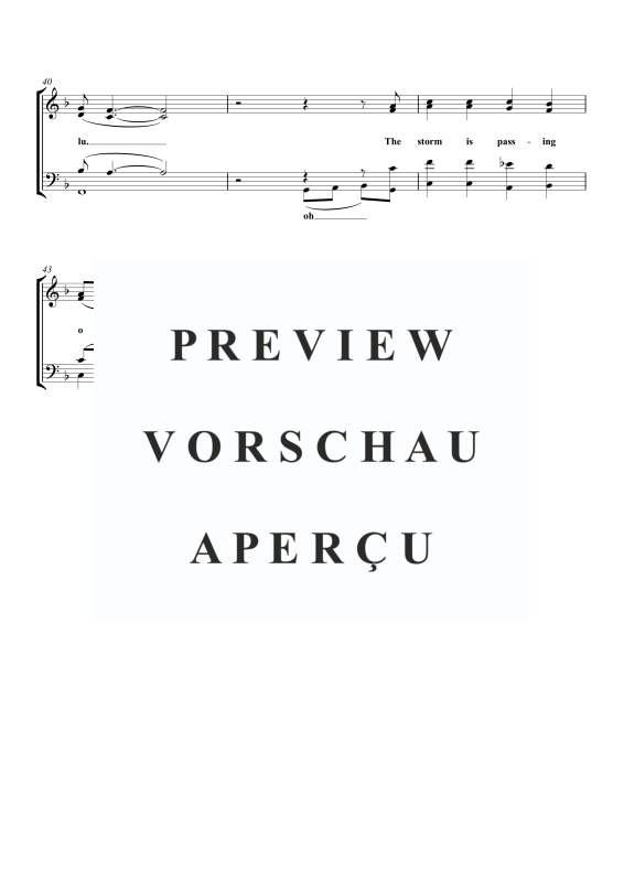 Product gallery: Page 6 of 6 The Storm Is Passing Over, , Mixed Choir