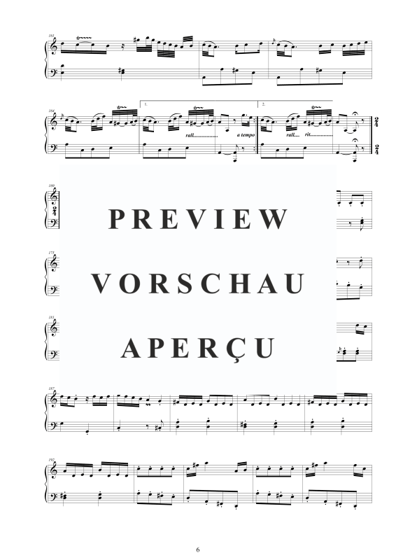 Produktgalerie: Seite 7 von 10 Cembalo Sonate Nr. 2 in C-Dur Op. 1, , Cembalo/Klavier Solo