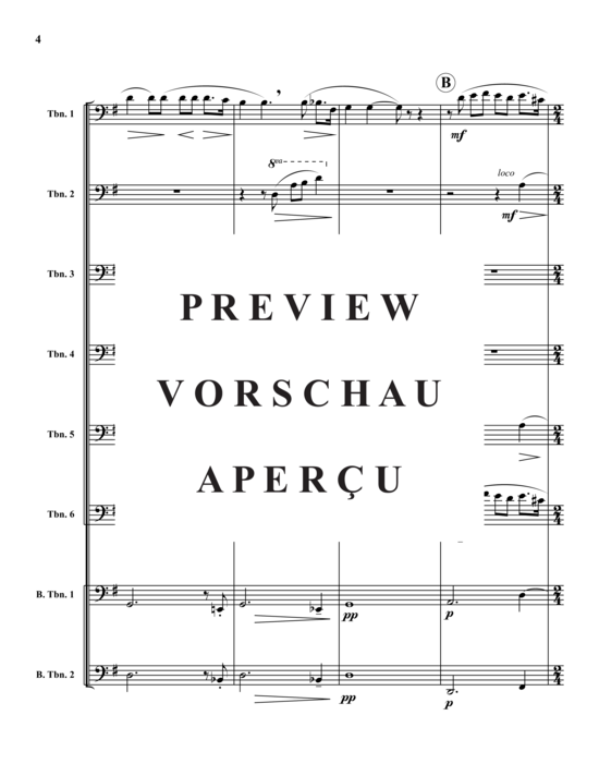 Product gallery: Page 5 of 19 Nessun Dorma , , (Trombone ensemble)