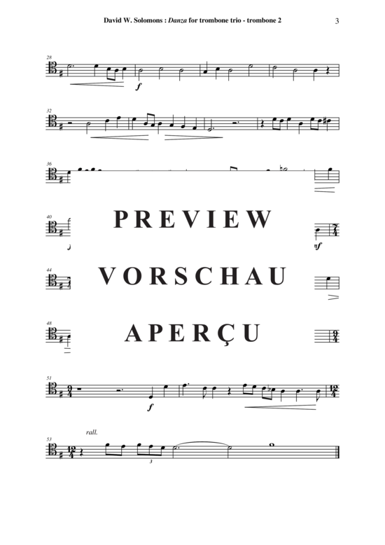 Product gallery: Page 12 of 15 Danza , , (Trombone Trio)