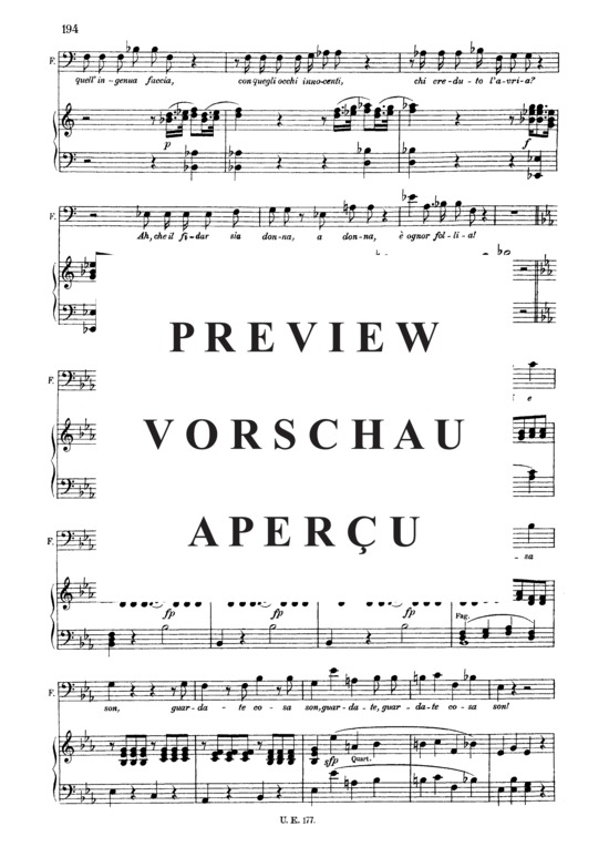 gallery: Aprite un po quegli occhi , , (Klavier + Bass/Bariton Solo)