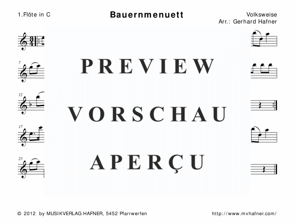 Product gallery: Page 4 of 11 Bauernmenuett, , (woodwind and brass)