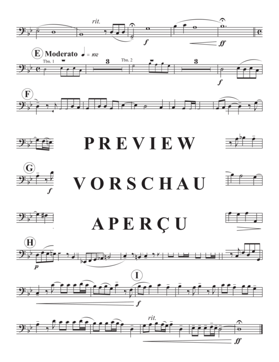 Product gallery: Page 12 of 14 Prelude and Fugue in g minor , , (Trombone Quartet)