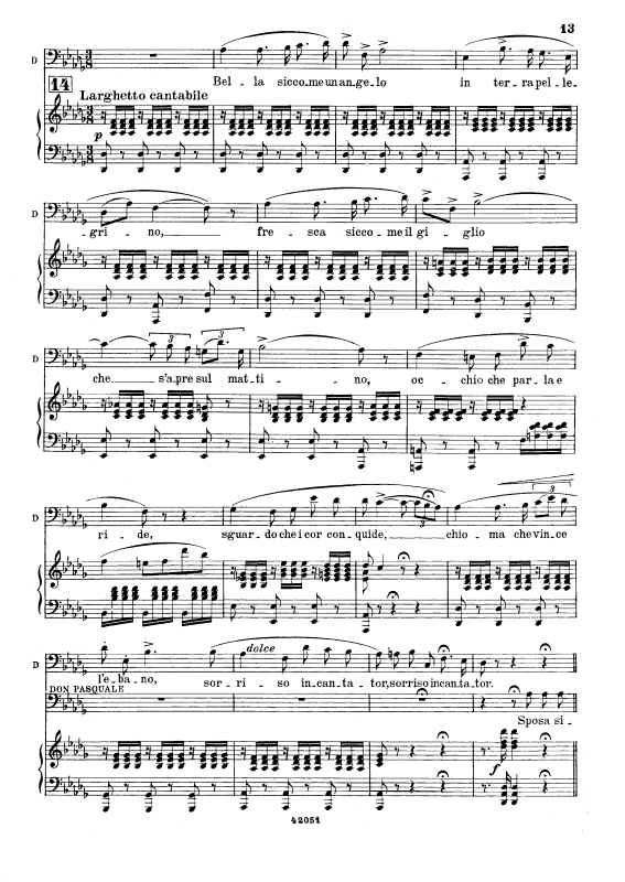 Produktbild zu: Bella siccome un angeloGaetano Donizetti