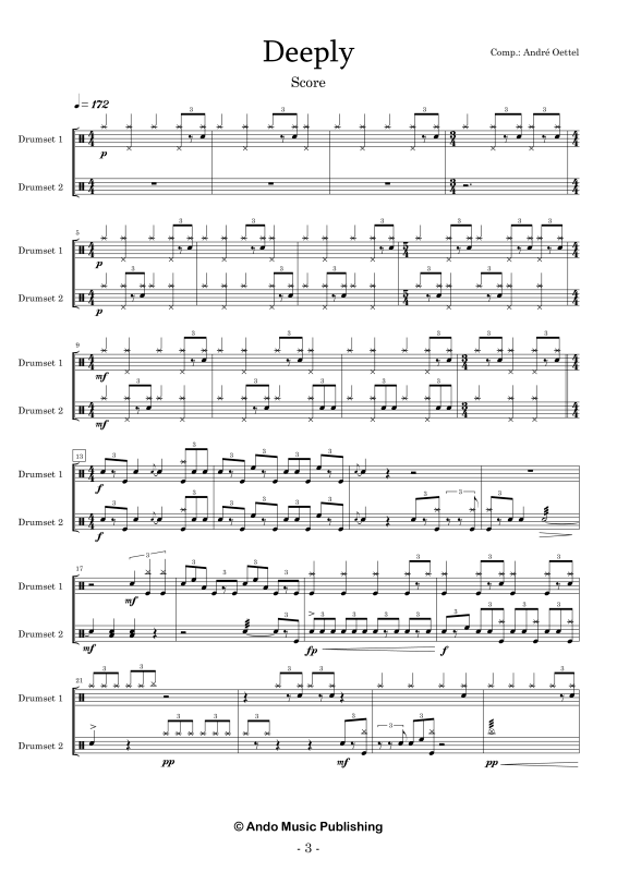 Produktgalerie: Seite 1 von 11 Deeply, , Drumset Duet