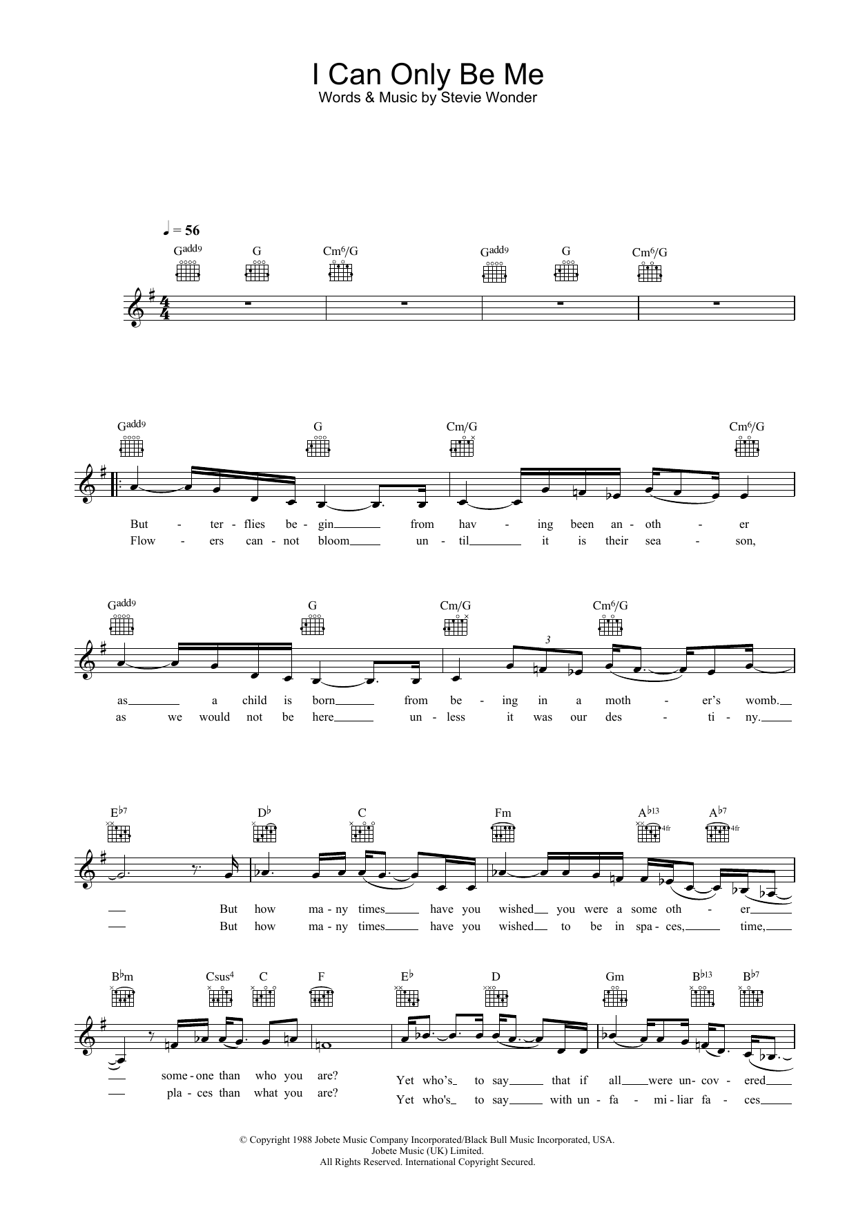 Produktgalerie: Seite 1 von 1 I Can Only Be Me, Eva Cassidy, Melodieinstrument