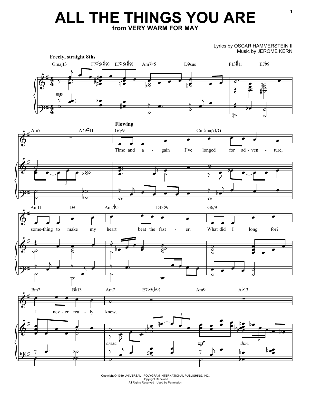 Produktbild zu: All The Things You Are [Jazz version] (arr. Brent Edstrom)