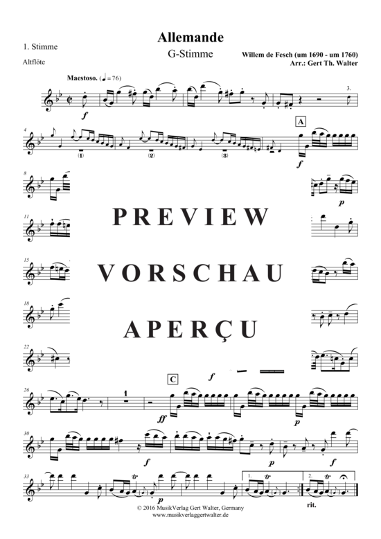 Produktgalerie: Seite 8 von 21 Allemande , , (Quintett flexible Besetzung)