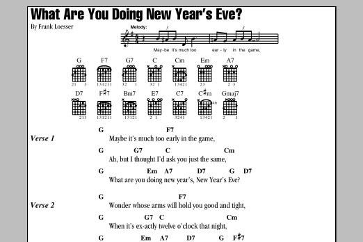 Product picture to: What Are You Doing New Year's Eve?