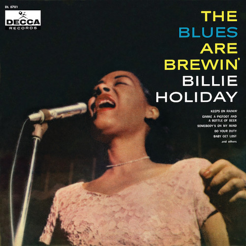 cover: Somebody's On My Mind, Billie Holiday