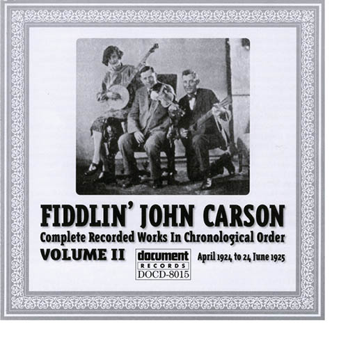 cover: The Death Of Floyd Collins, Fiddlin' John Carson