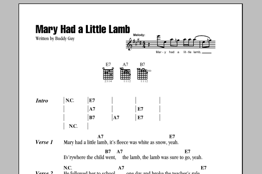 Product picture to: Mary Had A Little Lamb