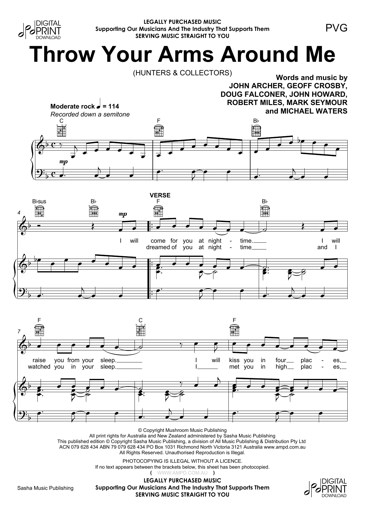 Produktbild zu: Throw Your Arms Around Me