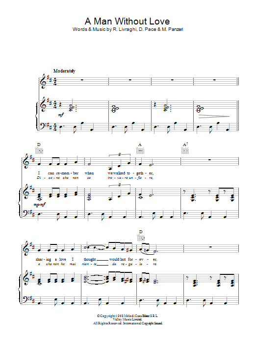 Product gallery: Page 1 of 1 A Man Without Love (Quando M'innamoro), Engelbert Humperdinck