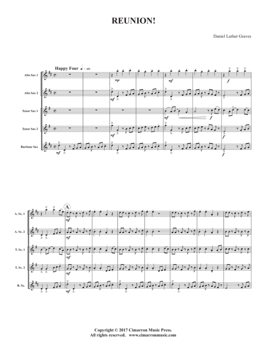 Product picture to: Reunion! Daniel Luther Graves